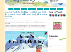 Win a Jacob's First Ski Holiday Book