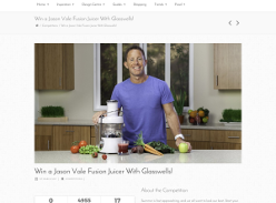 Win a Jason Vale Fusion Juicer