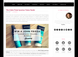 Win a John Frieda Luxurous Volume Bundle