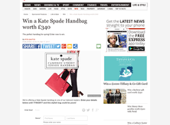 Win a Kate Spade Handbag worth £340