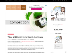 Win a Kathleen Caviar Enrich Eye Cream