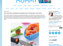 Win a Kinderkitchen knife set for kids