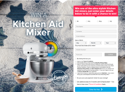 Win a Kitchen Aid Mixer