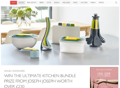 Win A kitchen bundle prize from Joseph Joseph worth over £230