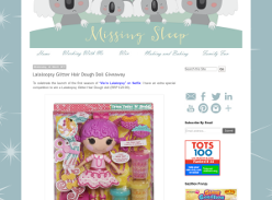 Win a Lalaloopsy Glitter Hair Dough Doll RRP £29.99