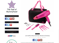 Win a Lee Stafford Blow Dry & Go Kit