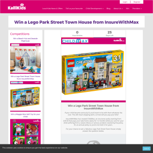 Win a Lego Town House Set