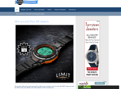 Win a Limit Pro XR Watch
