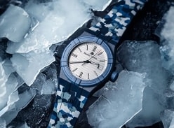 Win a Limited Edition Maurice Lacroix Aikon Tide Storm Blue Camo Watch