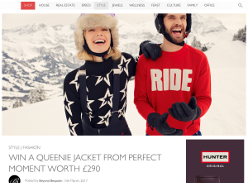 Win a Limited Edition Queenie Jacket from Perfect Moment worth £290