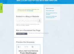 Win a Lindt Easter Egg