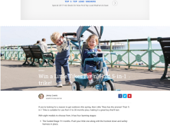 Win a Little Tikes Fit 'n' Fold 5-in-1 trike