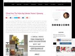 Win a L'Oreal Paris The Perfect Age Collection Gift Set