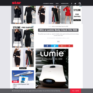Win a Lumie Body Clock Iris 500