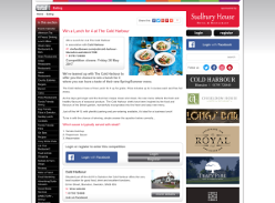 Win a Lunch for 4 at The Cold Harbour