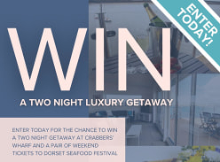 Win a Luxurious 2-Night Getaway for 2 at Crabbers Whar