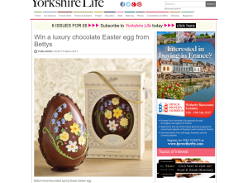 Win a luxury chocolate Easter egg from Bettys