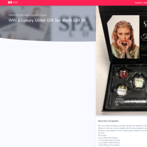 Win a Luxury Glitter Gift Set
