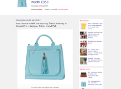 Win a luxury leather tote from VVA Handbags worth £350