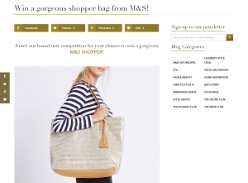 Win a M&S Shopper Bag