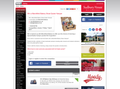 Win a Marshfield Bakery Straw Easter Hamper