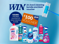 Win a Massive 14-Piece Cleaning Bundle PLUS a B&M Voucher