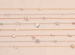 Win a Maya Brenner 14k Gold Custom 3-Charm Necklace