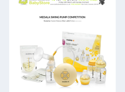 Win a Medala Swing Pump and Feed Set