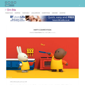 Win a Miffy merchandise bundle