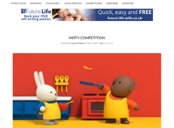 Win a Miffy merchandise bundle