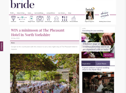 Win a minimoon at The Pheasant Hotel in North Yorkshire
