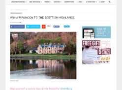 Win a minimoon to the Scottish Highlands