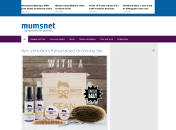 Win a Mo Bro's Personalised, Executive Grooming Set