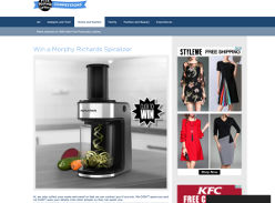 Win a Morphy Richards Spiralizer