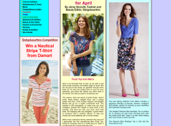 Win a Nautical Stripe T-Shirt from Damart