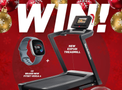 Win a NEW NordicTrack EXP10i Treadmill and more