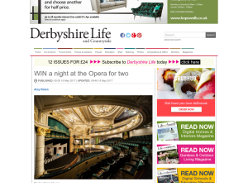 Win a Night At The Opera For Two, Buxton