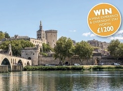 Win A Night in Avignon and a Wine Experience at Châteauneuf-Du-Pape