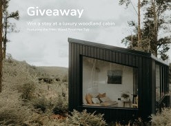 Win a Night's Stay at a Luxury Cabin