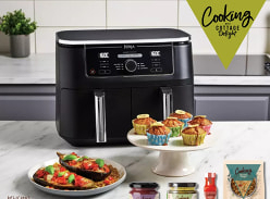 Win a Ninja Air Fryer and a Cooking with Cottage Delight Bundle Worth over £300