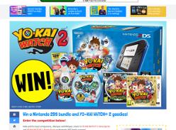 Win a Nintendo 2DS Bundle + YO-KAI Watch 2 Goodies