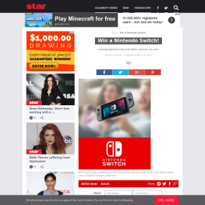 Win a Nintendo Switch