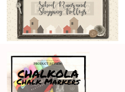 Win a Pack of 21 Chalkola Chalk Marker Pens