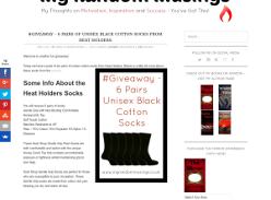 Win a Pack of 6 Unisex Socks from Heat Holders