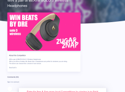 Win a pair of Beats Solo 3 Wireless Headphones 
