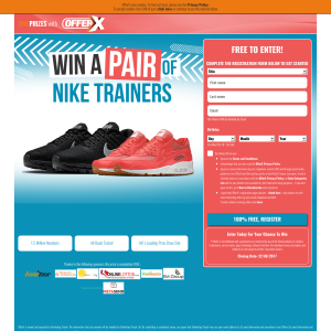 Win a pair of Nike trainers