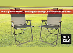 Win a Pair of OLPRO Ultralight Folding Chairs