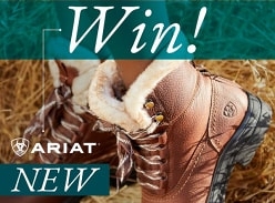 Win a Pair of This Season's NEW Women's Ariat Harper Waterproof Sherpa Boots