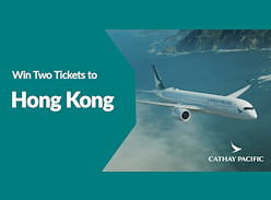 Win a Pair of Tickets to Hong Kong with Brightsun & Cathay Pacific