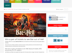 Win a pair of tickets to see Bat out of Hell